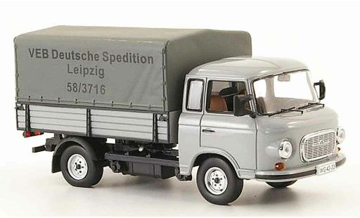 Barkas B 1000 plateau 1/43 IST Models Pritsche VEB Deutsche Spedition Leipzig modellautos