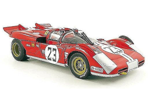 Ferrari 512 S 1/18 Hot Wheels Elite no.23 n.a.r.t. bucknum/adamovicz 24h daytona 1971 modellautos