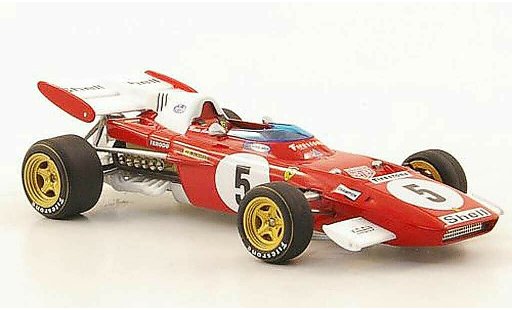 Ferrari 312 B 1/43 Hot Wheels Elite No.5 M.Andretti GDeutschland (Elite) 1971 modellautos