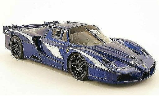Ferrari Enzo FXX 1/18 Hot Wheels evoluzione blau modellautos
