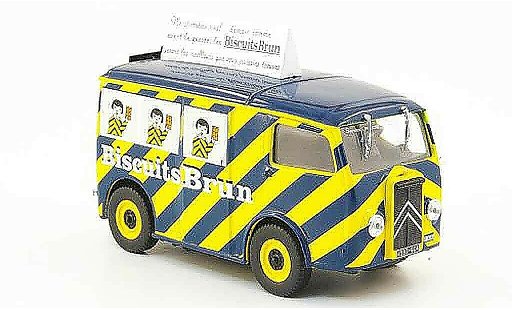 Citroen TUB Fourgonnette 1/43 IXO biscuits brun modellautos