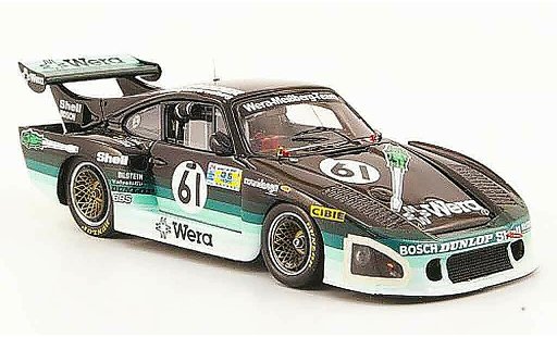 Porsche 935 1981 1/43 Spark K3 No.61 Wera 24h Le Mans modellautos