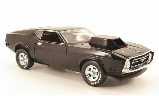 Ford Mustang Pro Stock 1/18 Sun Star drag car schwarz modellautos