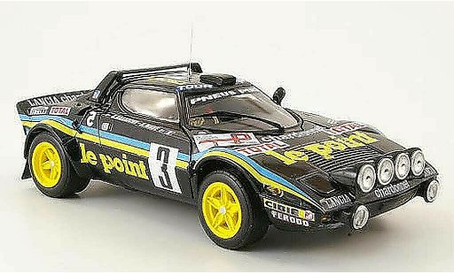 Lancia Stratos HF 1/18 Sun Star rallye no.3 le point tour de france 1980 modellautos