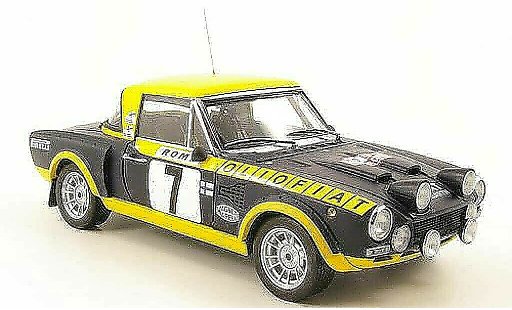 Fiat 124 Abarth 1/18 Sun Star no.7 olio fiat rallye monte carlo 1976 modellautos