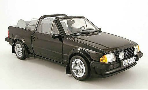 Ford Escort XR3i 1/18 Sun Star cabriolet noir 1983 modellautos
