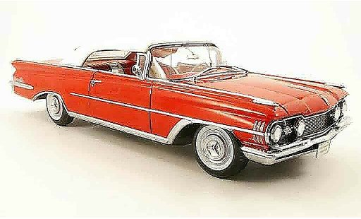 Oldsmobile 98 Convertible 1/18 Sun Star cabrio rot/weiss toit fermees verdeck 1959 modellautos