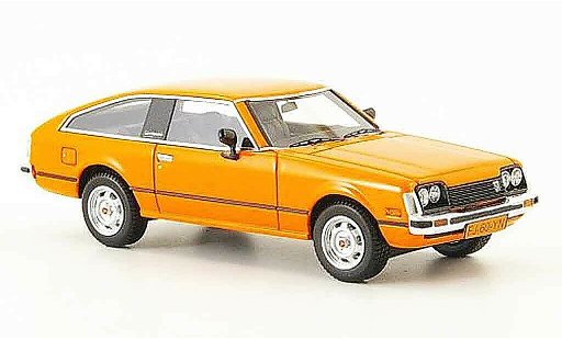 Toyota Celica Mk2 1/43 Neo (a40) orange modellautos