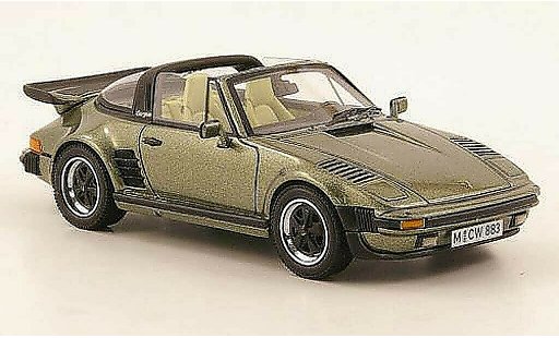 Porsche 911 Turbo 1/43 Neo SE Targa Flatnose gr&Atilde;&frac14;n lim. Aufl. 300 1987 modellautos