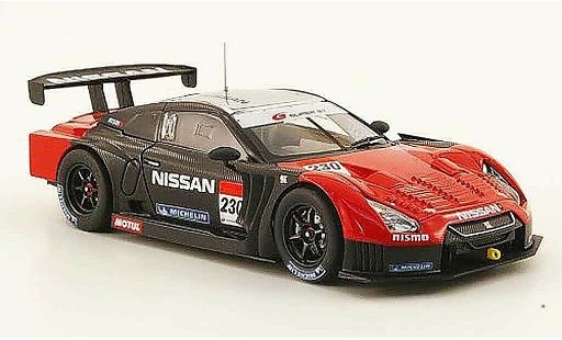 Nissan Skyline R35 1/43 Ebbro JGTC Nismo GT R No.230 Test Suzuka SuperGT 500 2010 modellautos