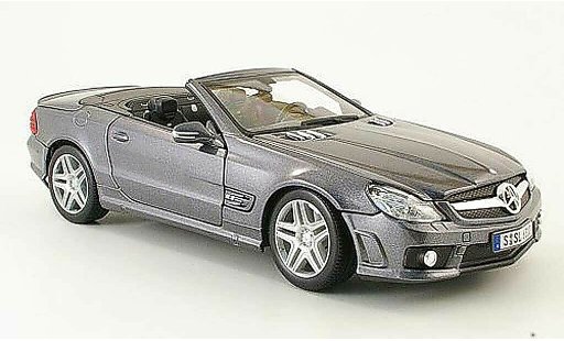 Mercedes Classe SL 63 1/18 Maisto amg grau sondermodell mcw 2009 modellautos