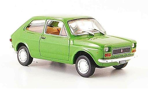 Fiat 127 Berlina 1/43 Norev gr&Atilde;&frac14;n 1971 modellautos