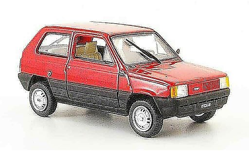 Fiat Panda Base 1/43 Norev rot 1980 modellautos