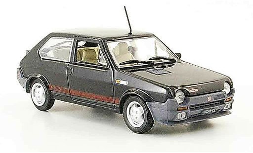 Fiat Ritmo Abarth 1/43 Norev schwarz 1981 modellautos