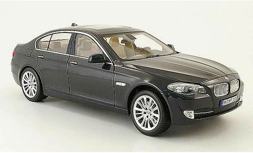 Bmw 550 F10 1/18 Norev limousine () grau fonce 2010 modellautos