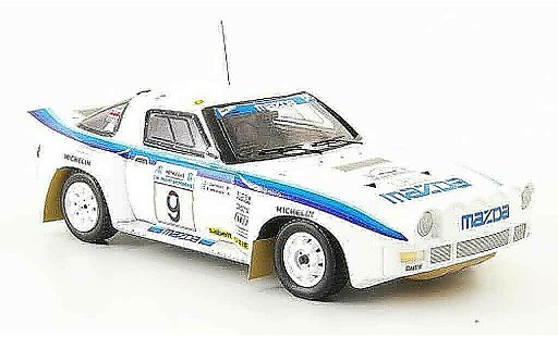 Mazda RX7 1985 1/43 Bizarre No.9 Carlsson Melander Rally Griechenland modellautos