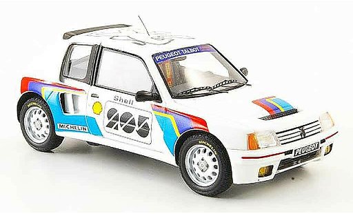 Peugeot 205 Turbo 16 1/43 Spark t16 presentation modellautos