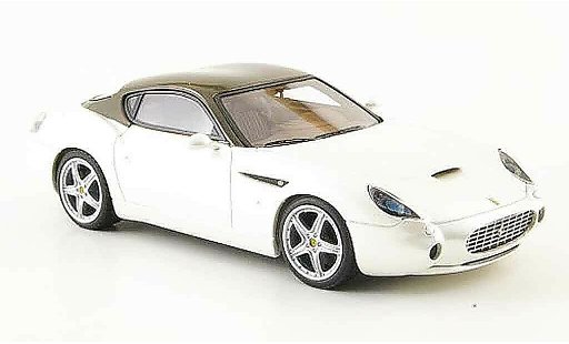 Ferrari 575 GTZ 1/43 Look Smart zagato weiss braun modellautos