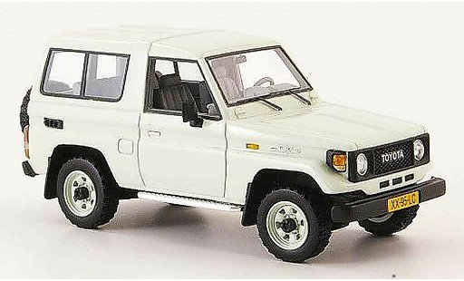 Toyota Land Cruiser Base 1/43 Neo weiss 1985 modellautos