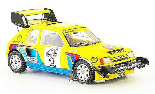 Peugeot 205 Turbo 16 1/43 Spark t16 no.2 pikes peak 1987 modellautos