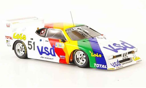 Bmw M1 1981 1/43 Spark No.51 v s d 24h Le Mans modellautos
