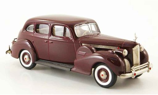 Packard Super 8 Sedan 1/43 Rextoys rot 1940 modellautos