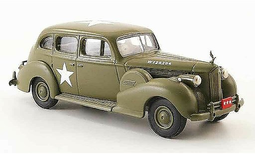 Packard Super 8 Sedan 1/43 Rextoys US Army olivgr&Atilde;&frac14;n 1940 modellautos