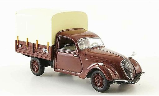 Peugeot 202 Fourgonnette 1/43 Norev camionette braun pritsche modellautos