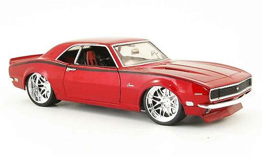 Chevrolet Camaro Z28 1/18 Hot Wheels rot tunigversion 1968 modellautos