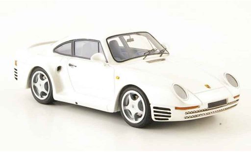 Porsche 959 1984 1/43 Look Smart weiss modellautos