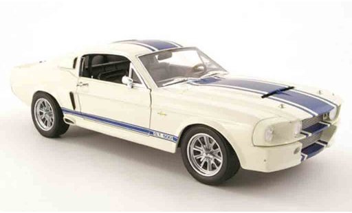 Shelby GT 500 1967 1/18 Shelby Collectibles super snake weiss/blau modellautos