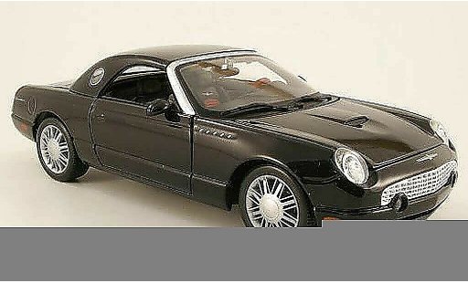 Ford Thunderbird Retro 1/18 Maisto noir hardtop modellautos