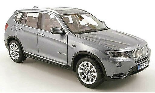 Bmw X3 F25 1/18 Norev grau 2010 modellautos