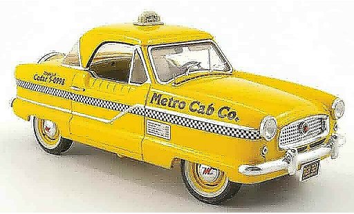 Metropolitan 1500 Base 1/18 Highway 61 metro cab taxi 1959 modellautos