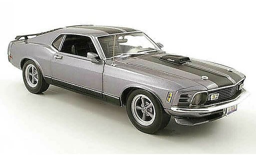 Ford Mustang Mach 1 1/18 Highway 61 1custom grau modellautos
