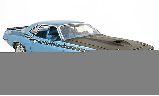 Plymouth Cuda 1970 1/18 Highway 61 aar blau modellautos