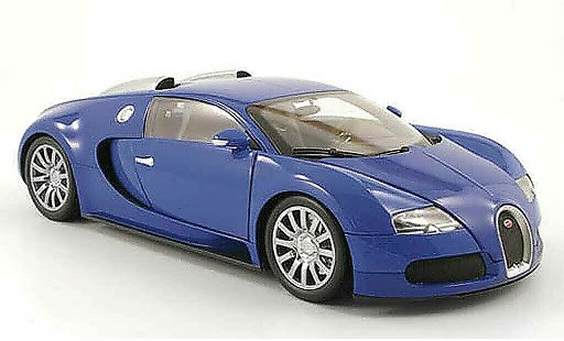 Bugatti Veyron coupe 1/18 Minichamps 16.4 blau 2010 modellautos
