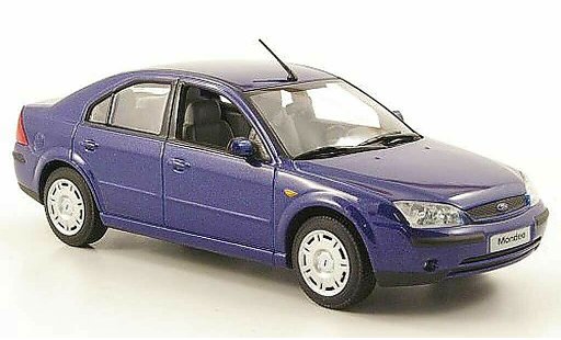 Ford Mondeo Stufenheck 1/43 Minichamps MKIII blau modellautos