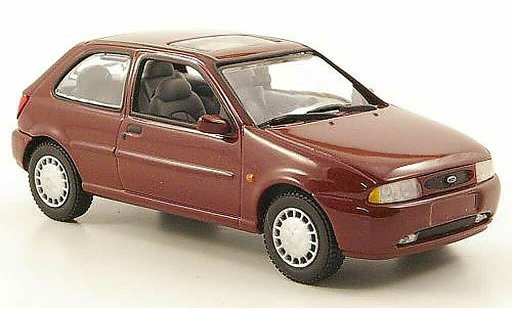 Ford Fiesta MKIV 1/43 Minichamps rot 3-portes modellautos