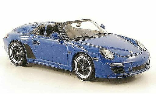 Porsche 911 S 1/43 Minichamps Speedster blau 2010 modellautos