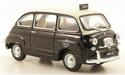 Fiat 600 Multipla 1/43 Brumm D Taxi Genua 1960 modellautos