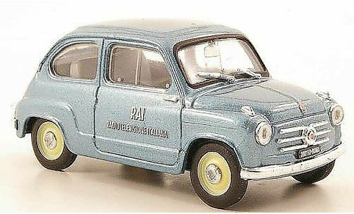 Fiat 600 Berlina 1/43 Brumm RAI 1960 modellautos
