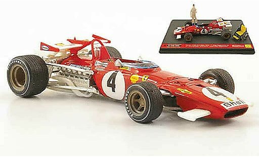 Ferrari 312 B 1/43 Brumm No.4 C.Regazzoni GItalien 1970 modellautos