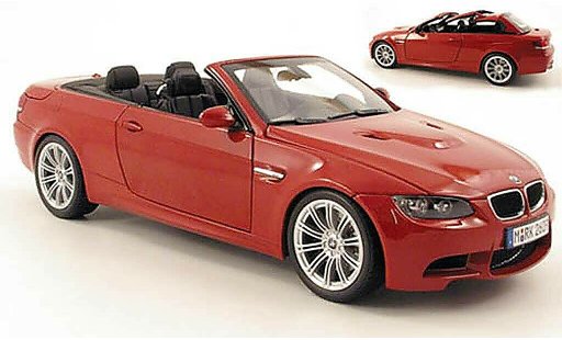 Bmw M3 Cabriolet 1/18 Kyosho E93 rot modellautos