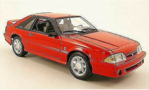 Ford Mustang Cobra 1/18 GMP rot modellautos