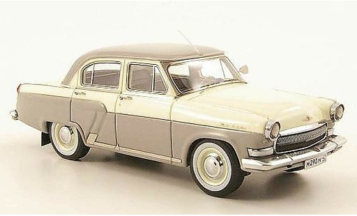 Gaz M21 Base 1/43 Neo grau/cremeweiss 1970 modellautos