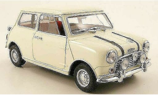 Austin Mini cooper s 1/18 Kyosho mk1 weiss 1969 modellautos
