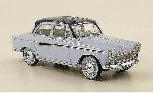 Simca P 60 Elysee 1/43 Nostalgie blau /schwarz-blau 1958 modellautos