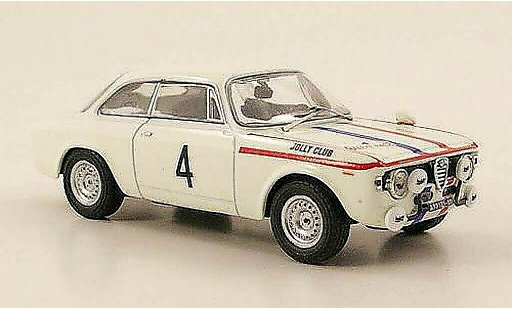 Alfa Romeo Giulia sprint gta 1/43 M4 1600 No.4 Jolly Club Europameisterschaft 1967 modellautos