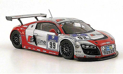 Audi R8 s tronic 1/43 Spark LMS No.99 Line 24h Nurburgring 2010 modellautos